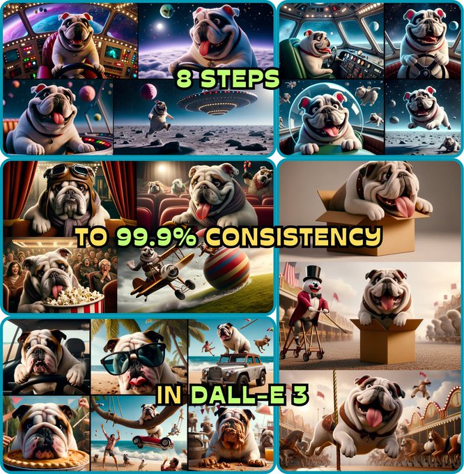 如何使用 DALL-E 3 创建 99.9% 一致风格形象的系列图片 16 如何使用 DALL-E 3 创建 99.9% 一致风格形象的系列图片