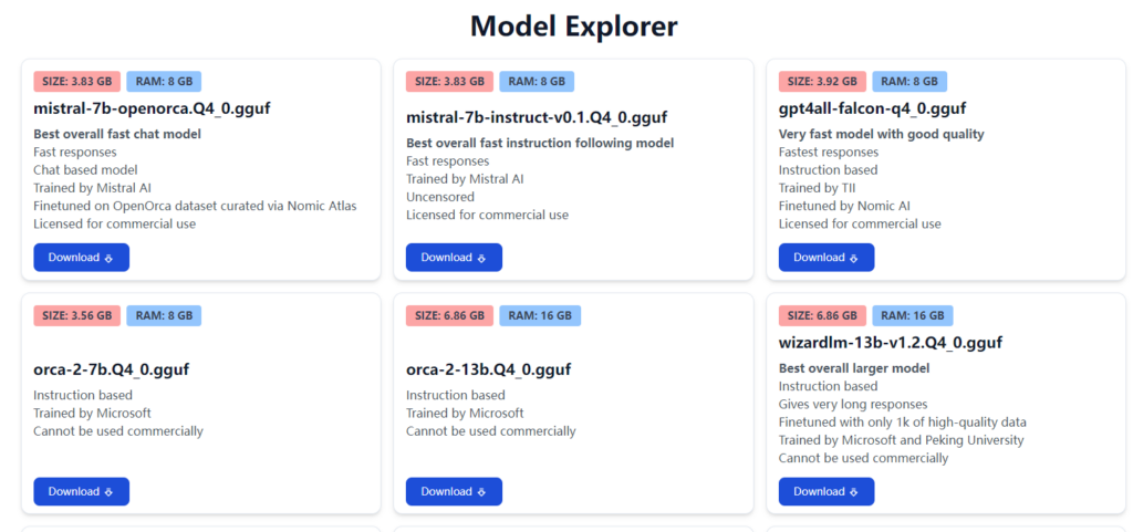 屏幕截图-2023-12-17-195519-1024x481 不用独立显卡，能在本地运行多种开源大模型的Ai工具GPT4All