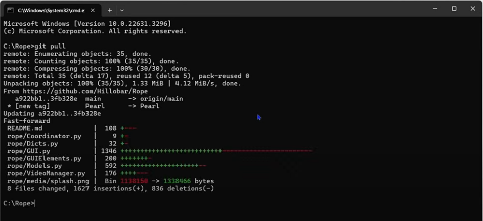 1 最新Rope换脸软件:珍珠版详细教程及相关参数介绍