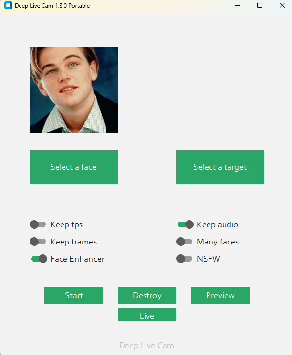 用Deep Live Cam玩转AI换脸：从小白到大师的进阶指南
