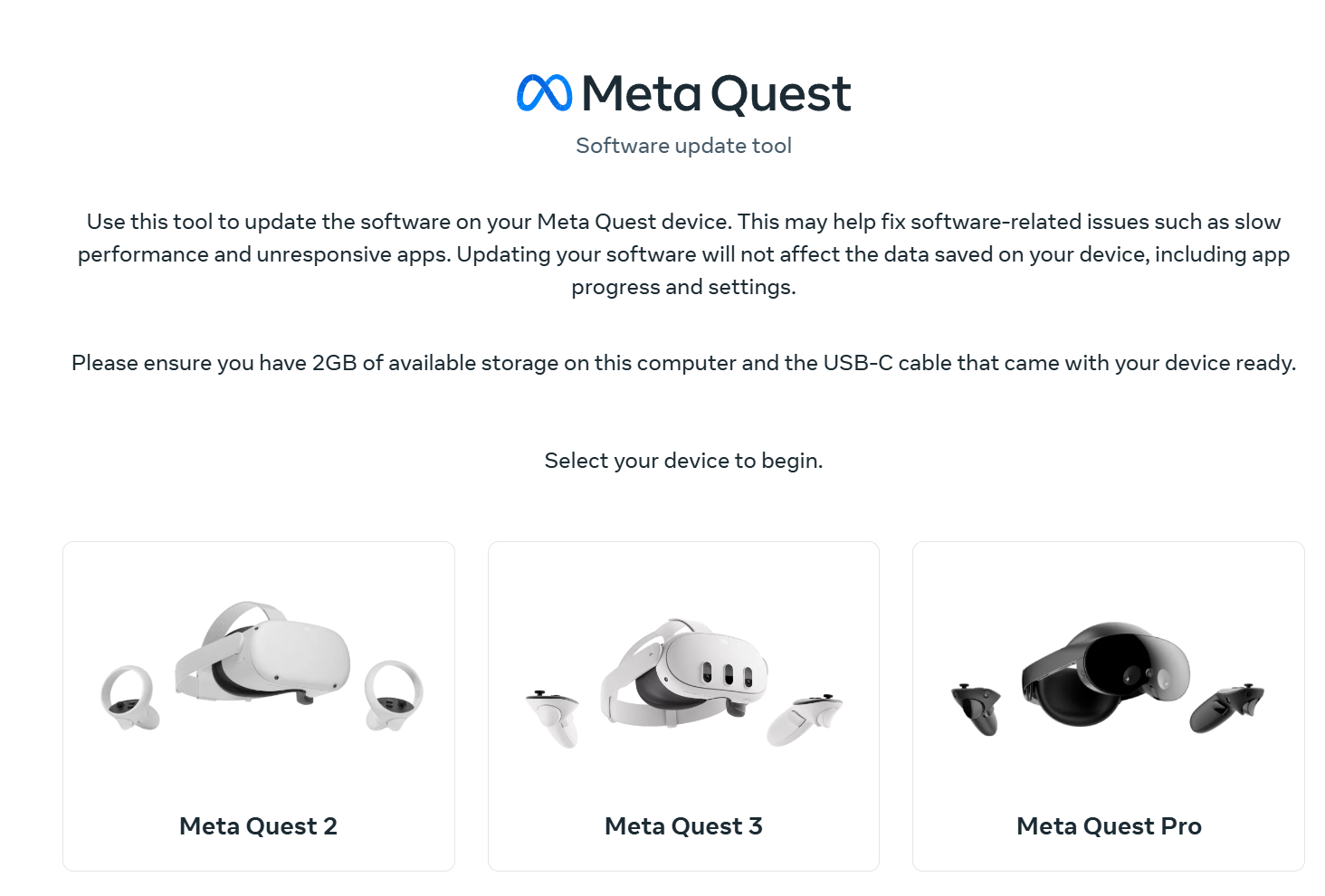 Manually Updating Meta Quest 3 Firmware Using the Official Meta Tool