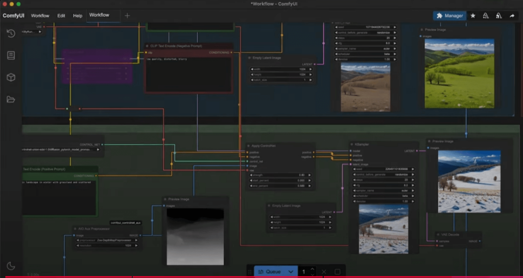 control5-1-1024x545 ComfyUI 基礎教學三:使用 ControlNet 精準控制影像生成
