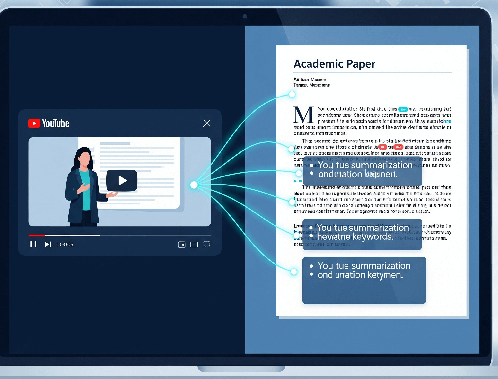 利用提示词快速总结YouTube视频和学术论文