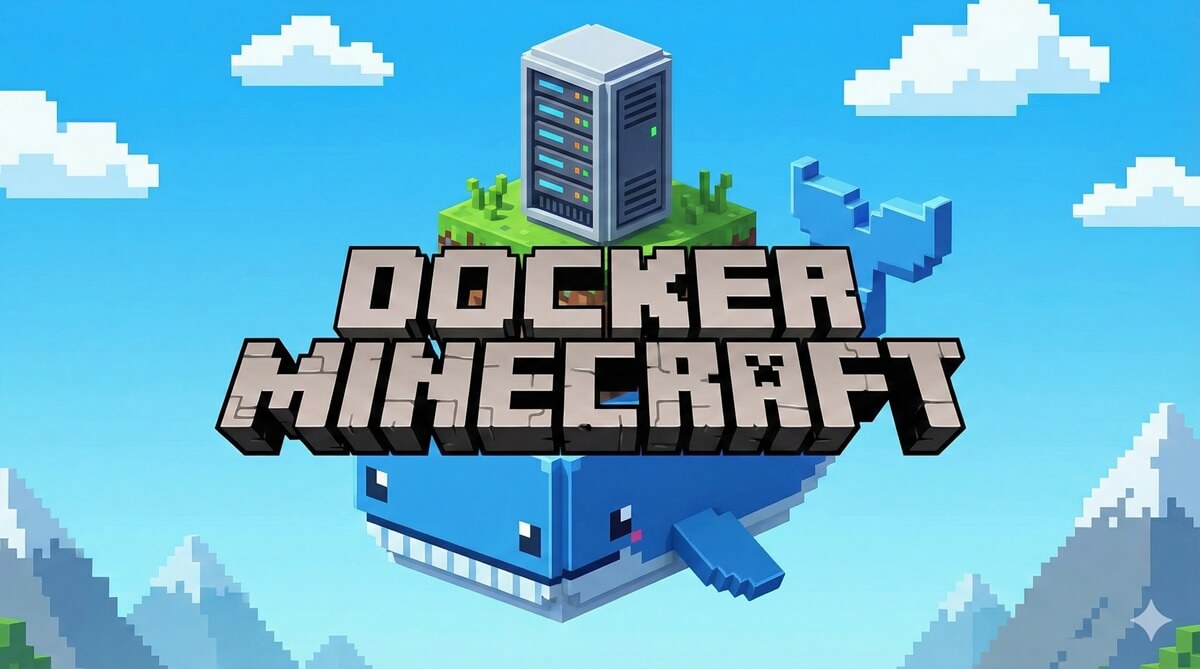 Setting up a Minecraft server for kids.