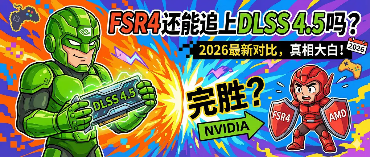 FSR4还能追上DLSS 4.5