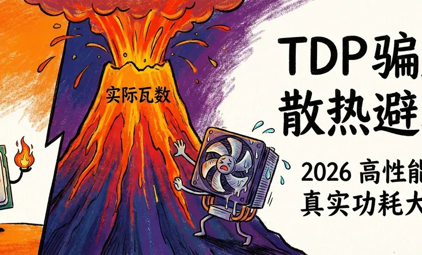 TDP vs 实际瓦数大揭秘