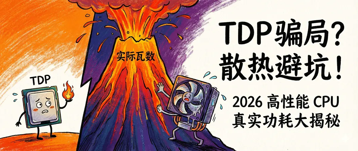 TDP vs 实际瓦数大揭秘