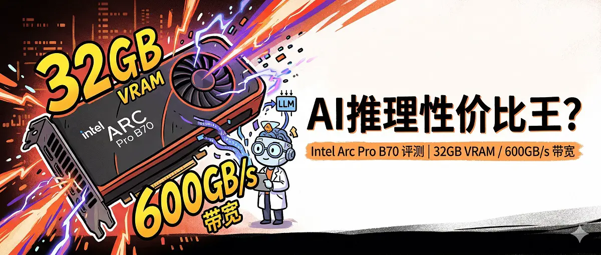 Intel Arc Pro B70 评测