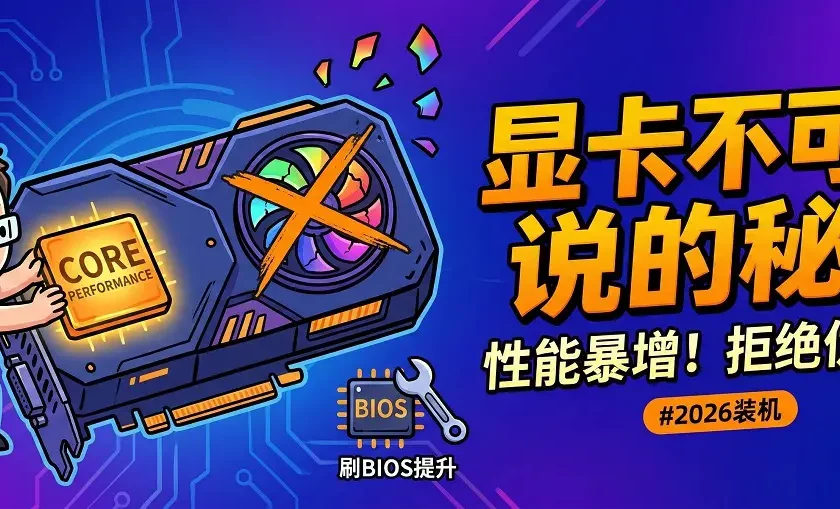 2026装机必看：拒绝为 RGB 和伪堆料买单，显卡厂商不敢告诉你的秘密