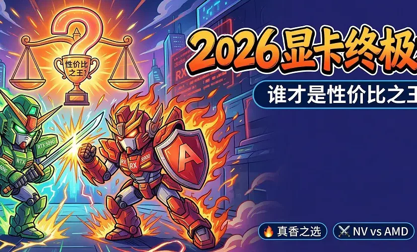 2026 NVIDIA vs AMD显卡终极对比
