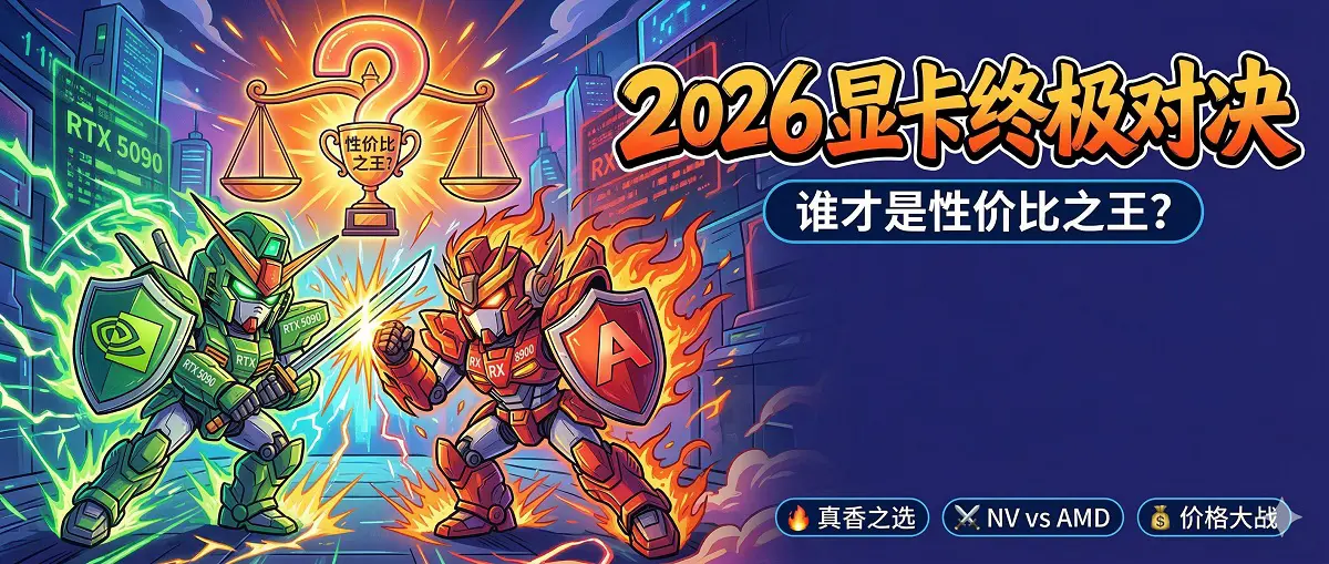 2026 NVIDIA vs AMD显卡终极对比