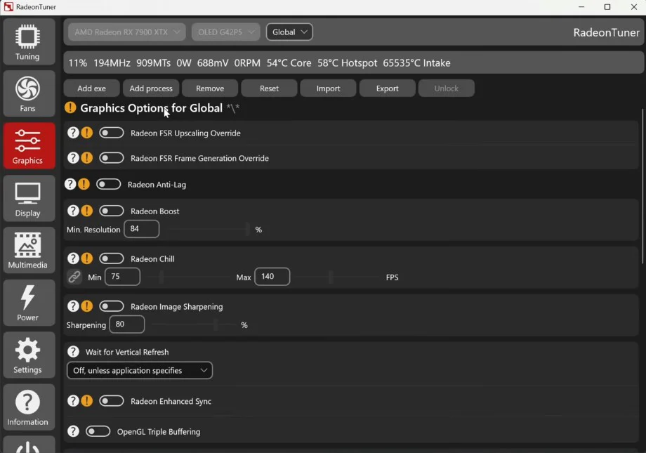 2026最新 AMD 调教神器:Radeon Tuner 详解,比 Adrenaline 更轻更快,还支持 FSR4 注入 3 Graphics 图形设置